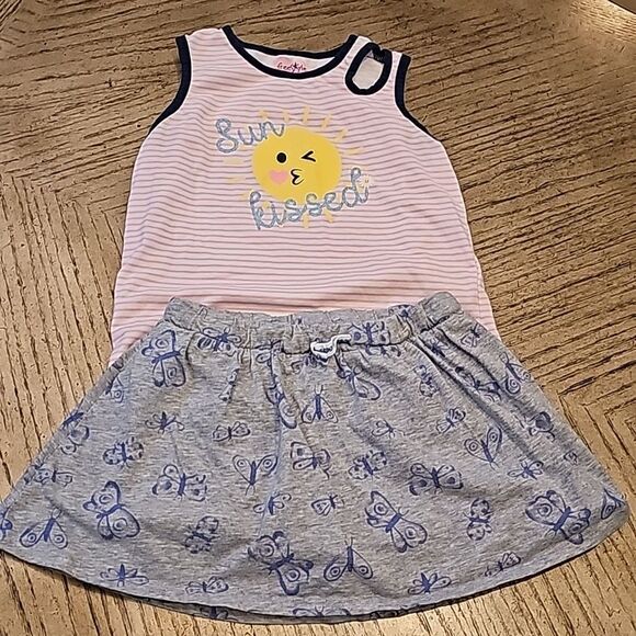 Girls cute skort and tank top size 7/8 - Picture 10 of 10